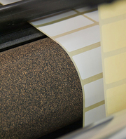 self adhesive cork rubber roller coverings