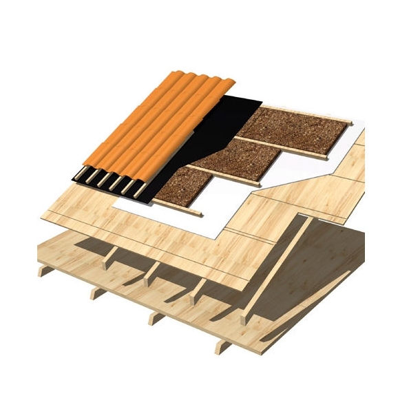 Expanded insulation cork board 50x500x1000mm