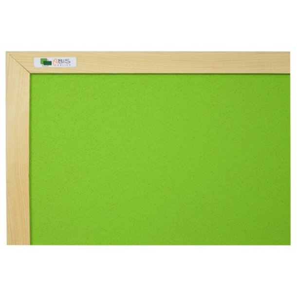 GREEN cork board 90x120cm with a wooden frame Coloured cork boards