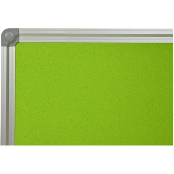 GREEN cork memo board 50x70cm with an aluminium DecoLine frame