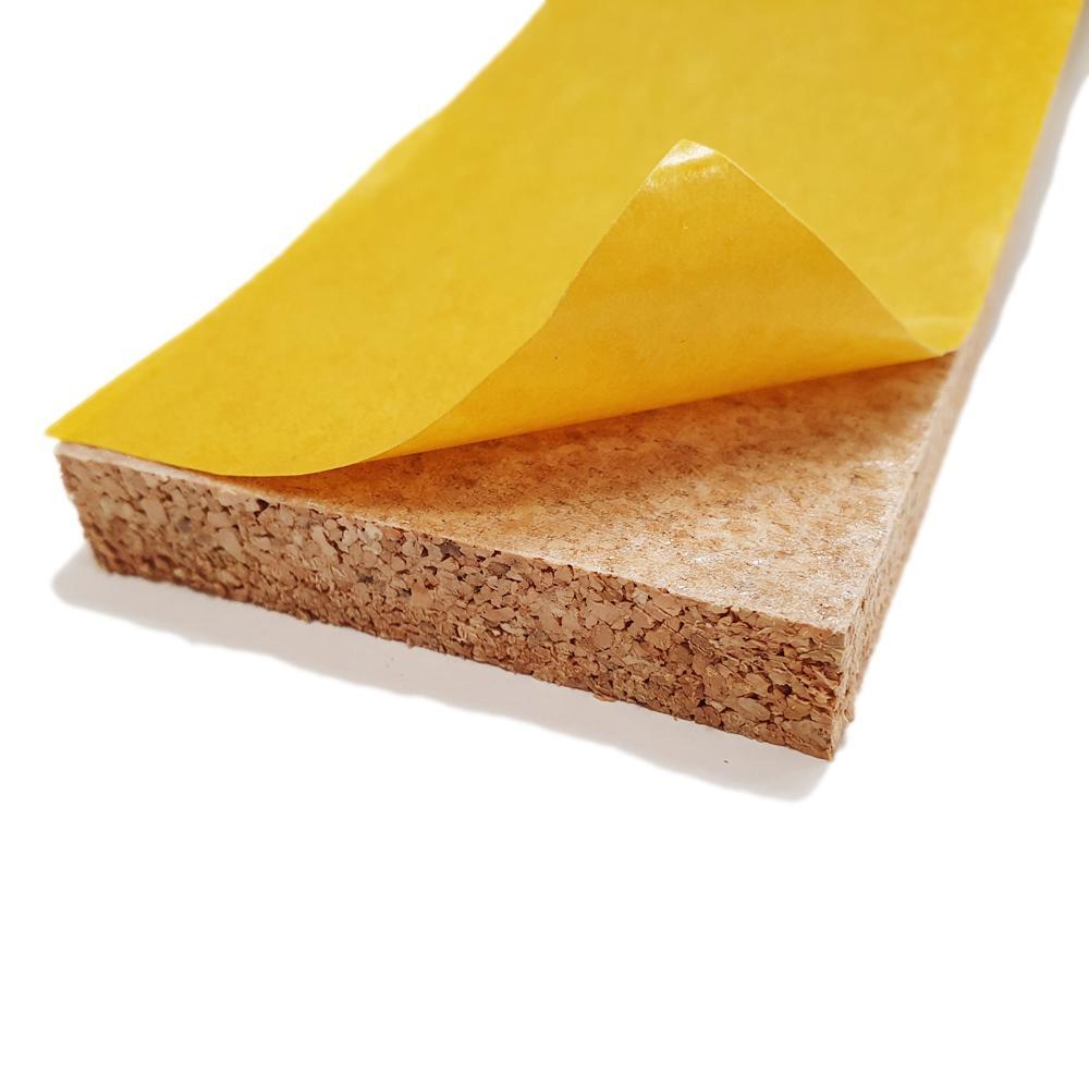 Self adhesive cork strip 10mm x 500mm x 15m Self adhesive cork strips