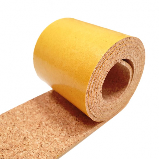Self adhesive cork strip 2mm x 50mm x 50m Self adhesive cork strips
