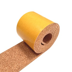 Self adhesive cork strip 3mm x 50mm x 30m - Self adhesive cork strips